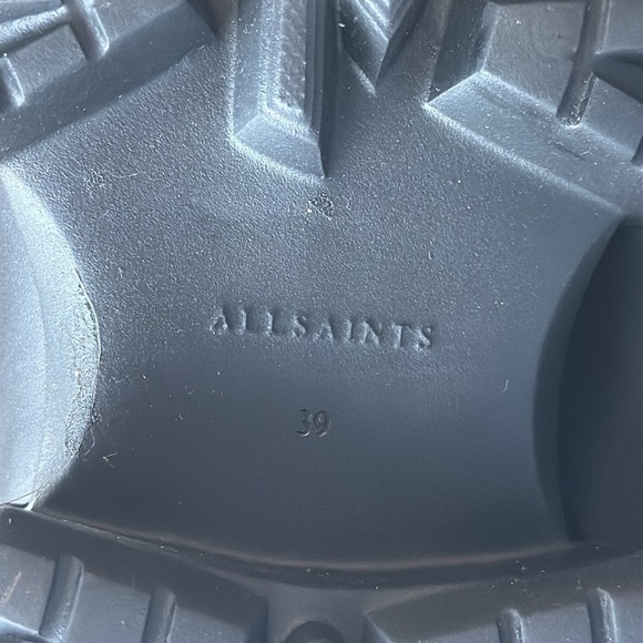 Allsaints Harlee Lug Sole Chelsea Ankle Boots - Picture 12 of 14